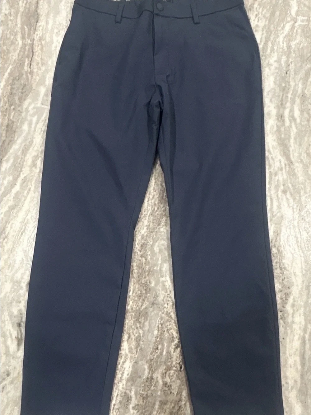 Banana Republic Men's Navy Straight Dress Pants